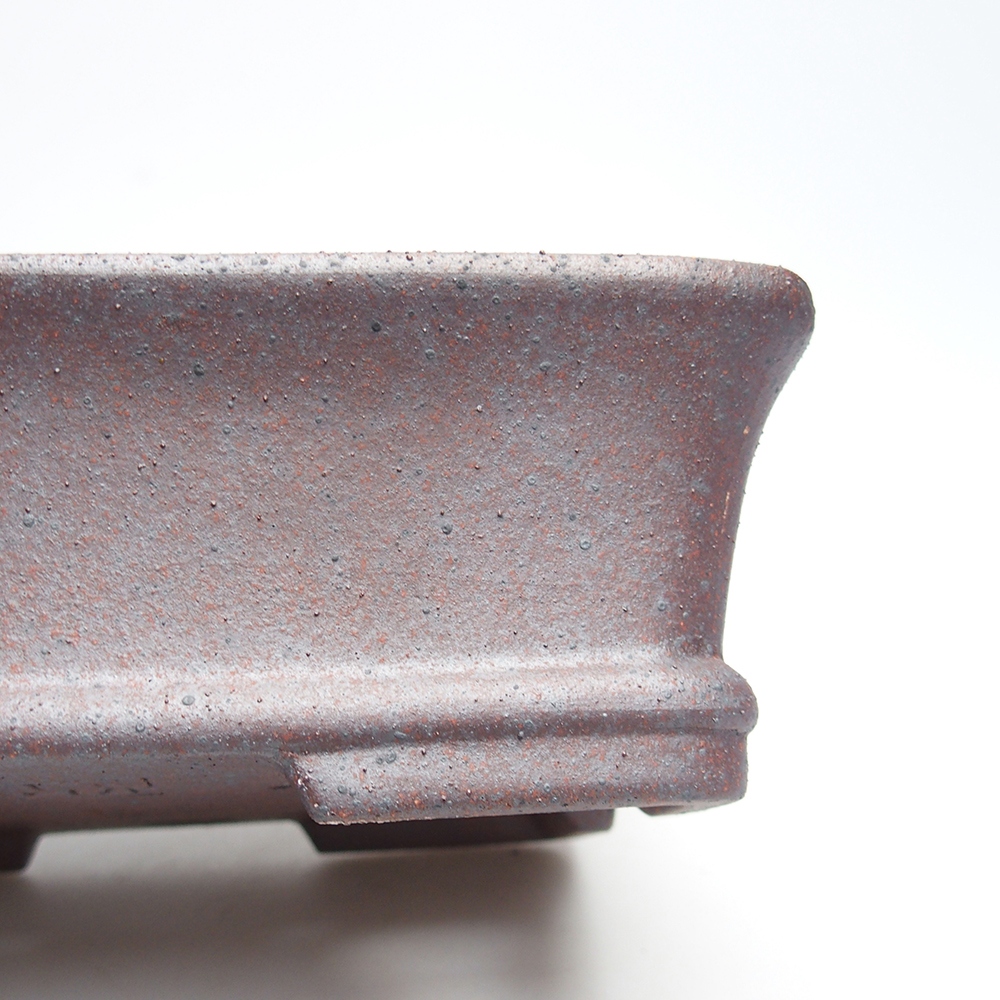 Miska 19 x 15 x 6 cm barva hnědá