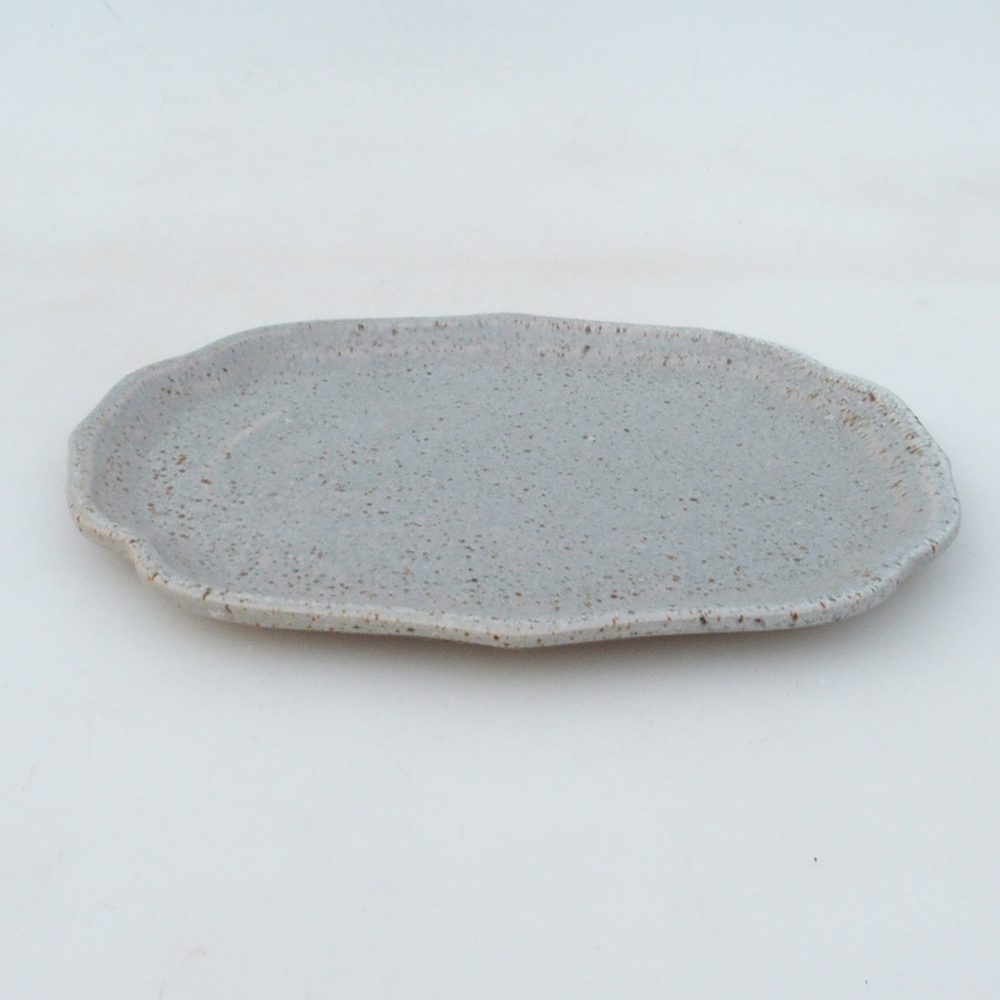 Keramická podmiska H51 -18,5 x 14,5 x 1 cm - modrá