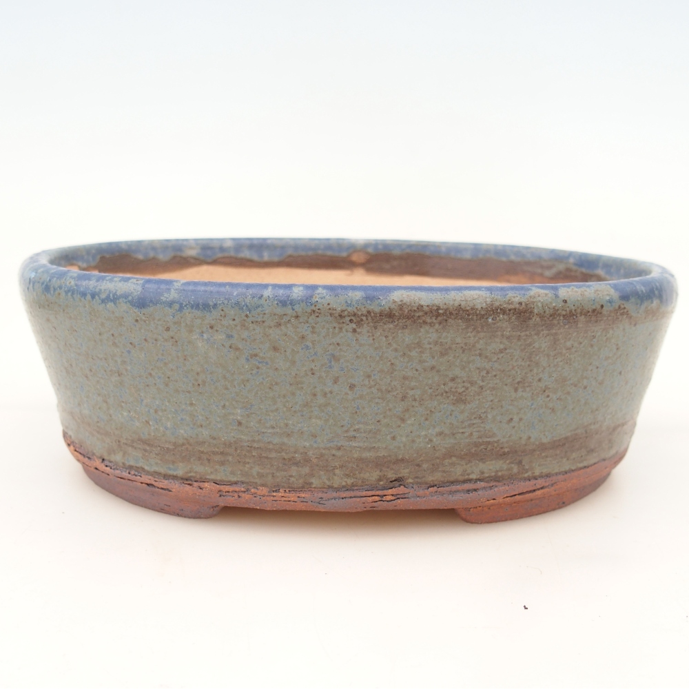 Bonsai miska 20 x 16 x 6,5 cm , barva modrá