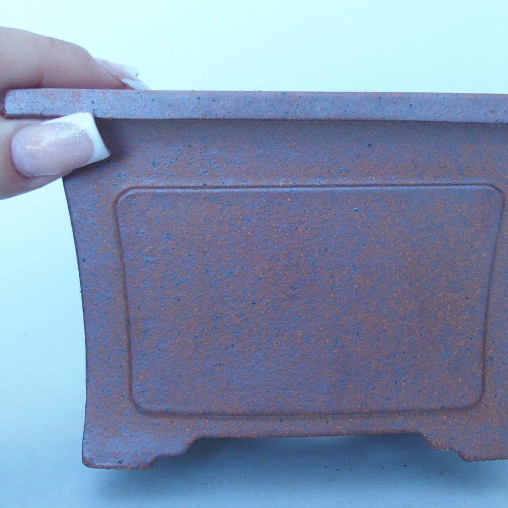Miska 13,5 x 13,5 x 8,5 cm barva hnědá