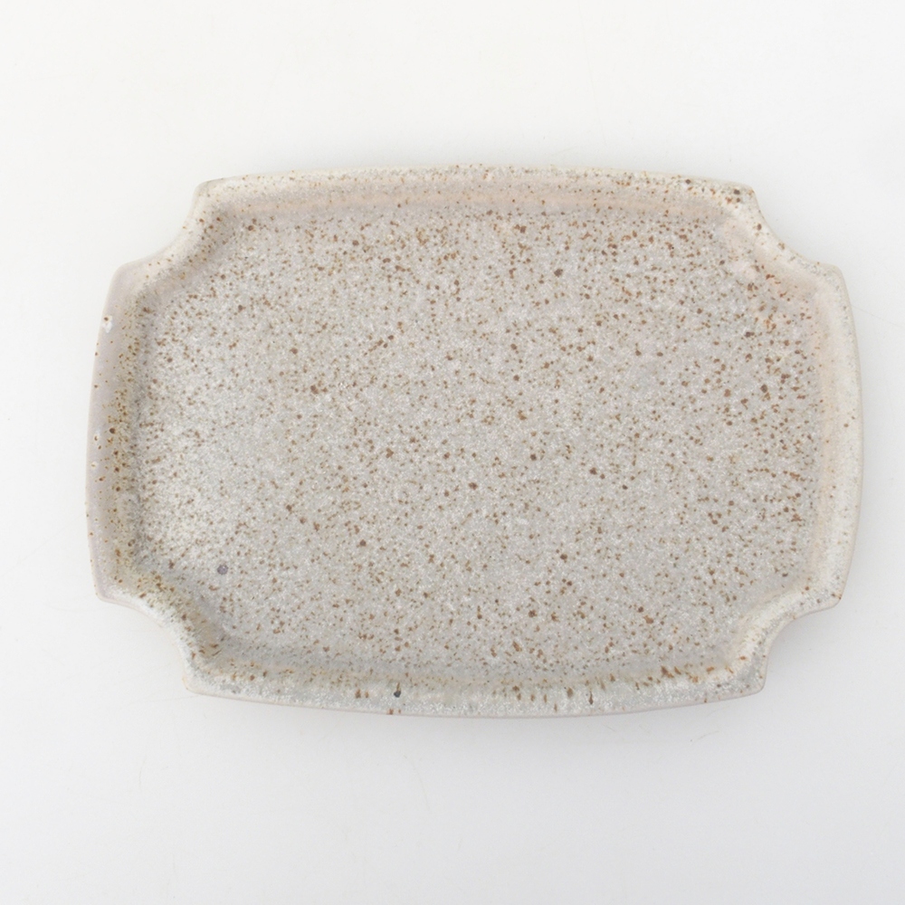 Keramická podmiska H03 - 17 x 12,5 x 1 cm   - béžová
