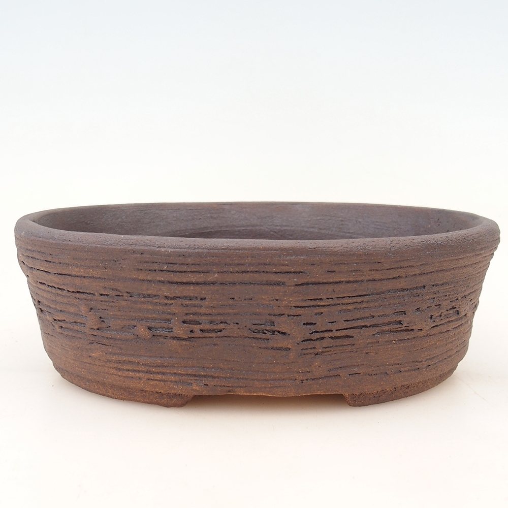 Bonsai miska 20 x 16 x 6 cm , barva hnědá