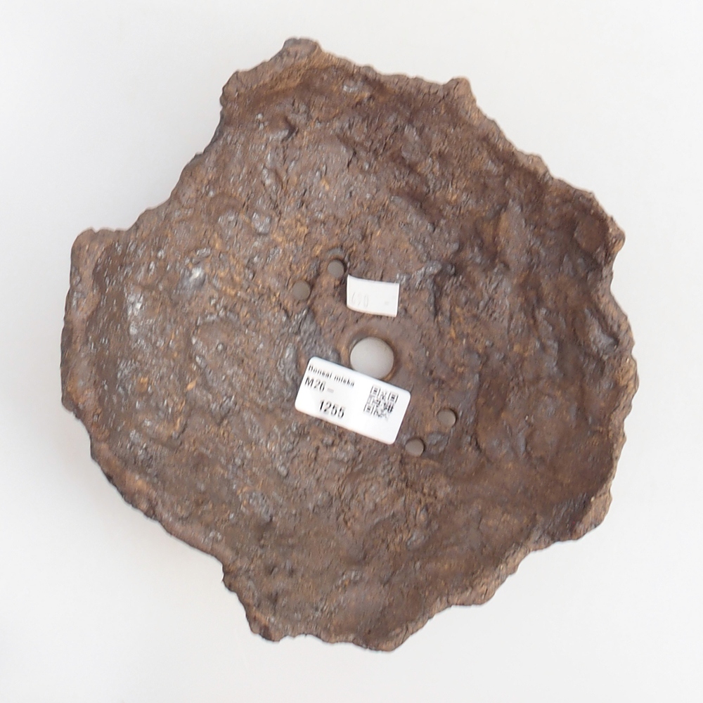 Keramická Skořápka 18 x 17 x 10 cm , barva hnědá