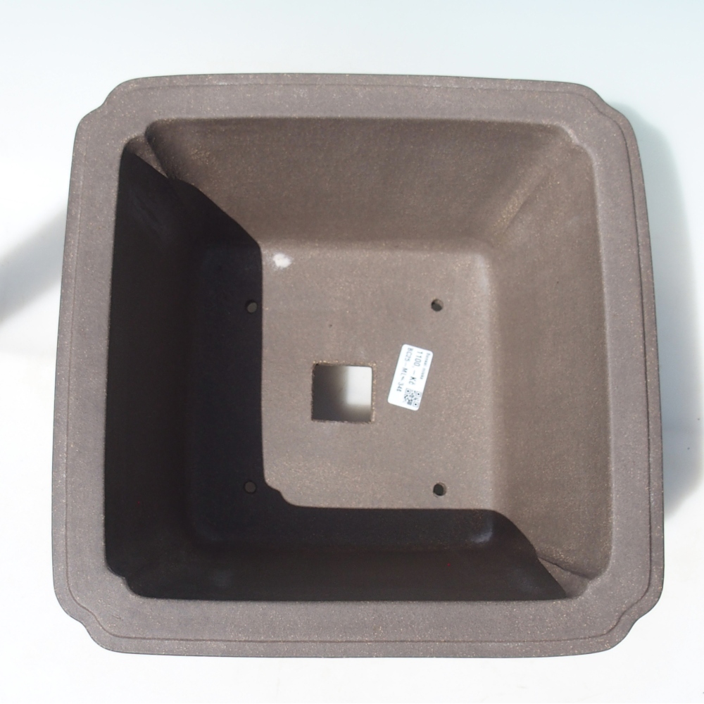 Miska 31 x 31 x 19,5 cm barva šedá