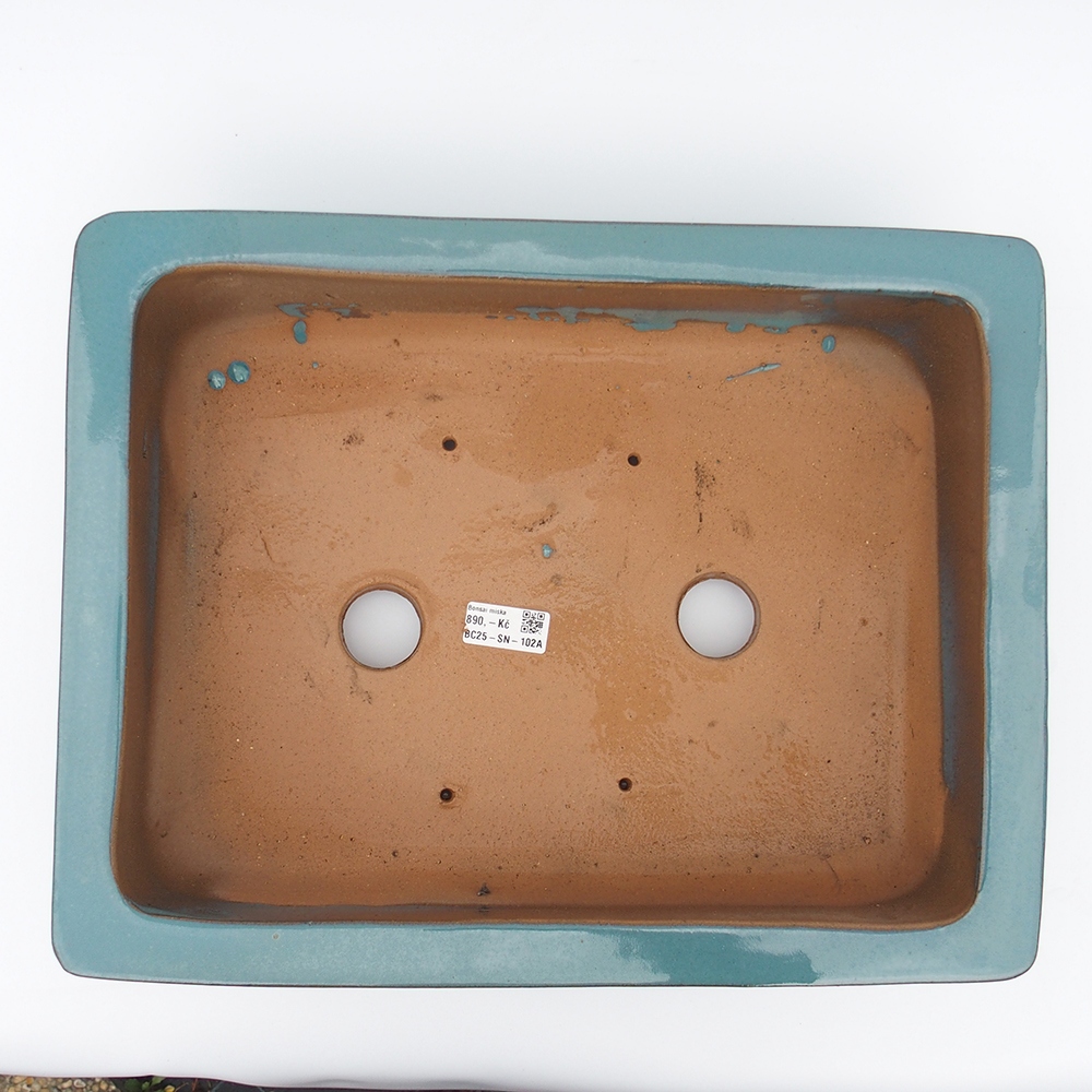 Miska 42 x 33 x 11 cm barva modrá