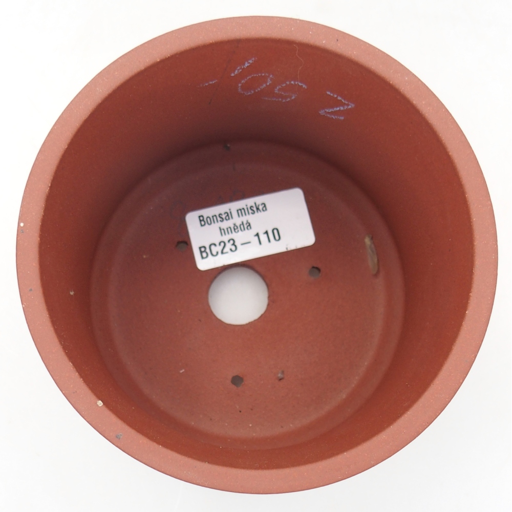 Miska 11,5 x 11,5 x 9 cm barva hnědá