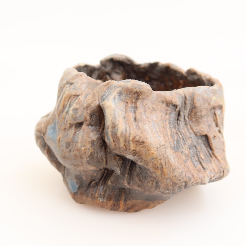 Keramická Skořápka  5 x 5 x 5,5 cm , barva modrá