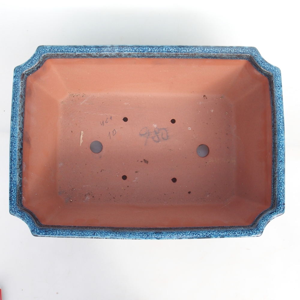 Miska 36,5 x 26 x 12,5 cm barva modrobílá