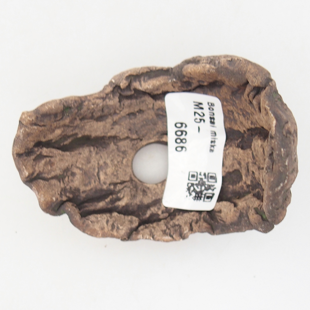 Keramická Skořápka  8 x 5,5 x 7 cm , barva zelená