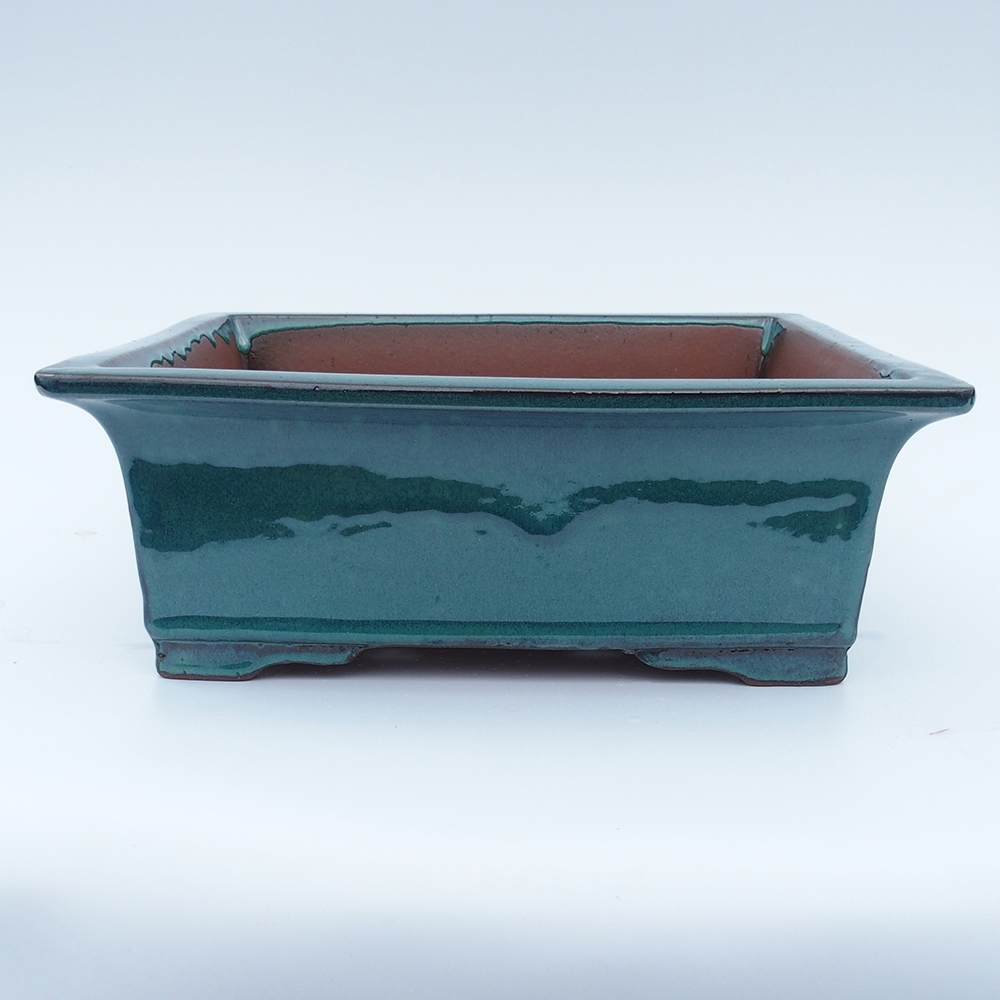 Miska 33,5 x 27,5 x 12,5 cm barva modrozelená