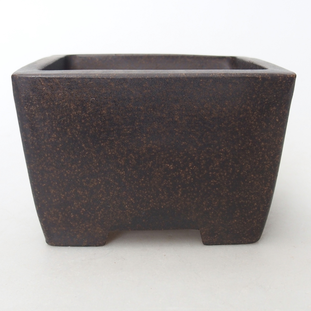 Miska 10 x 10 x 7 cm barva hnědookrová