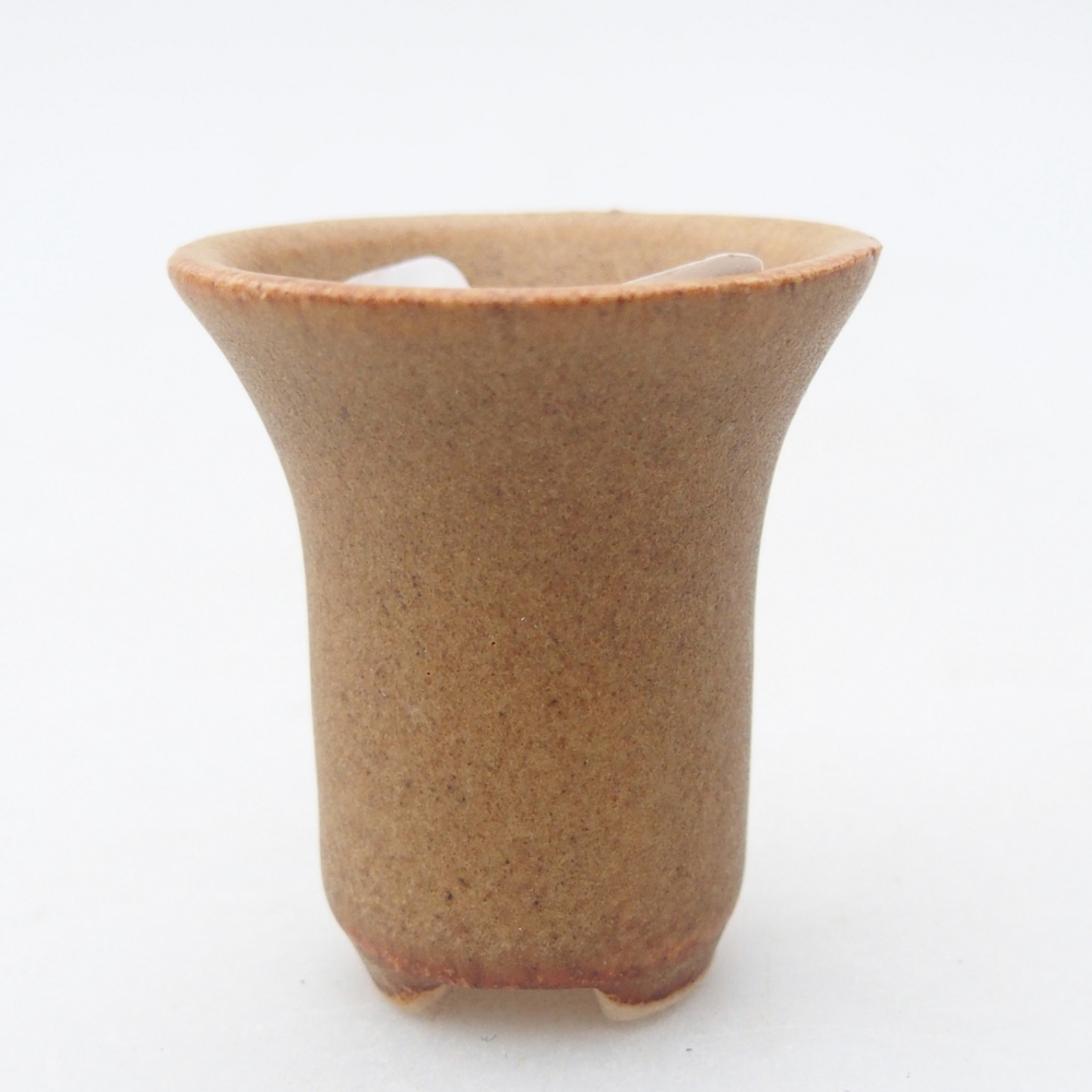 Mini bonsai miska 3 x 3 x 3,5 cm, barva hnědá