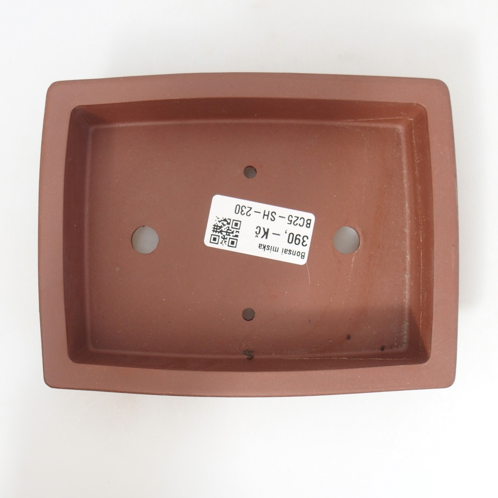 Miska 15 x 11,5 x 3 cm barva cihlová