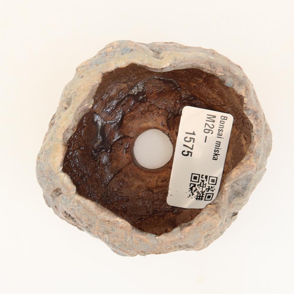 Keramická Skořápka  5,5 x 5,5 x 6 cm , barva modrá