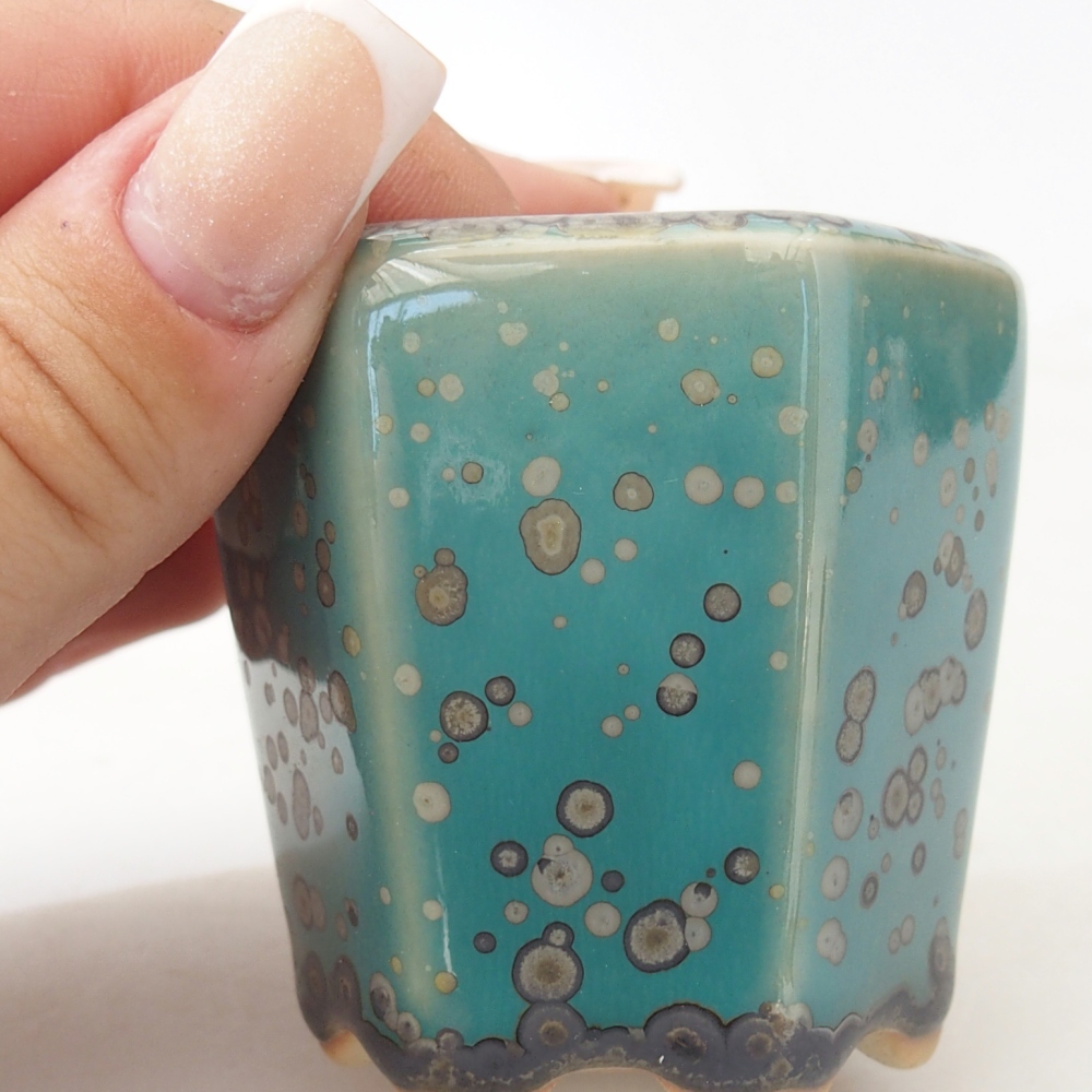 Miska 5,5 x 5 x 5,5 cm barva modrá