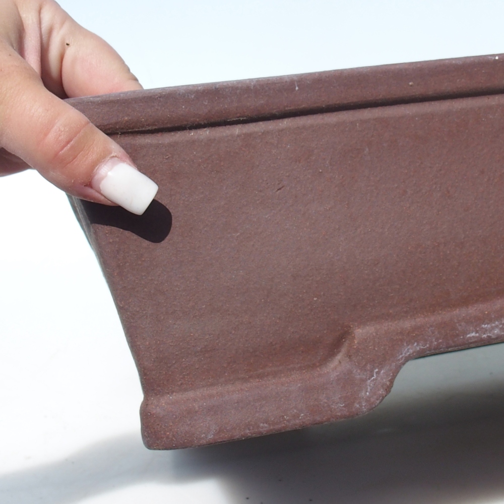 Bonsai miska 40 x 32,5 x 10,5 cm berva hnědá