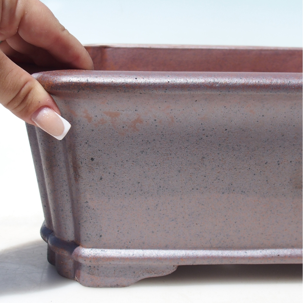 Miska 36 x 28 x 13,5 cm barva hnědá  