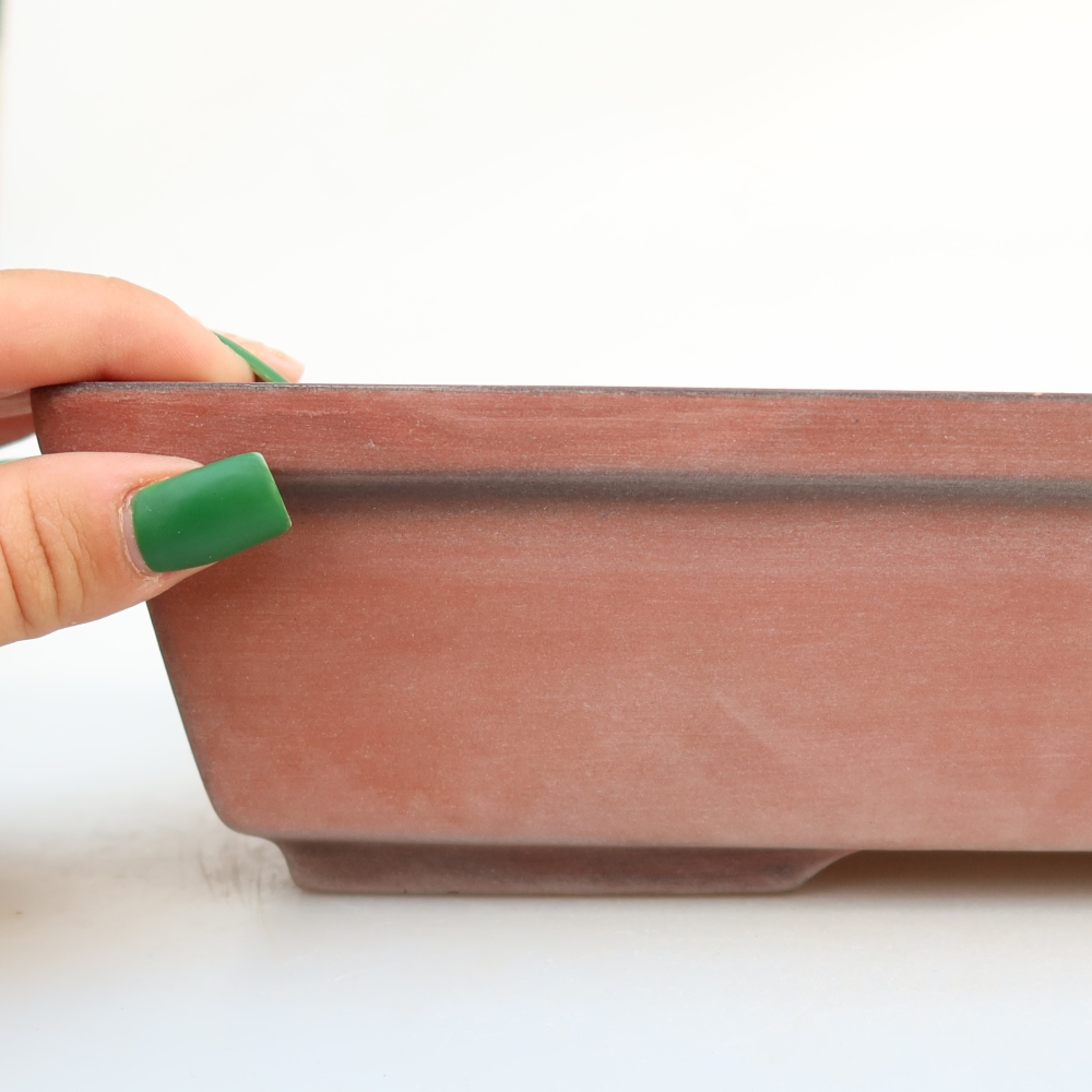 Keramická Miska  25,5 x 19 x 7 cm , barva cihlová