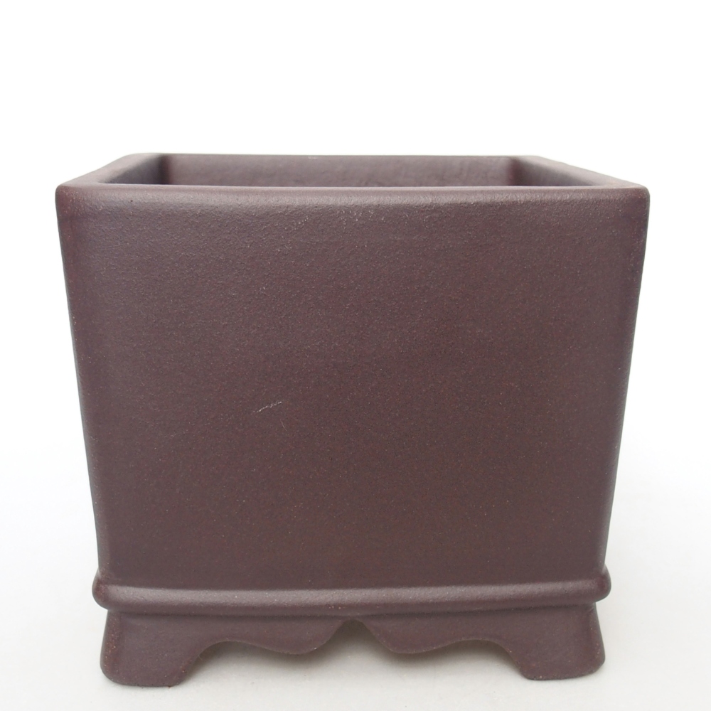 Miska 14 x 14 x 12 cm barva hnědá
