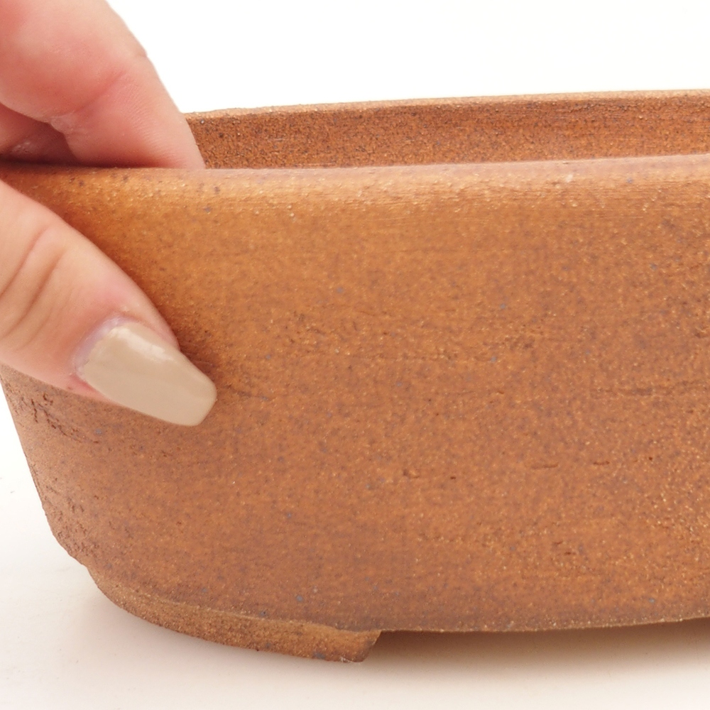 Bonsai miska 21 x 17 x 8 cm , barva hnědá
