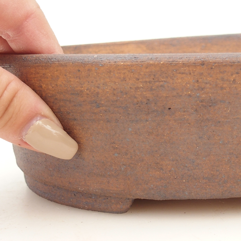 Bonsai miska 20 x 16 x 6 cm , barva hnědá