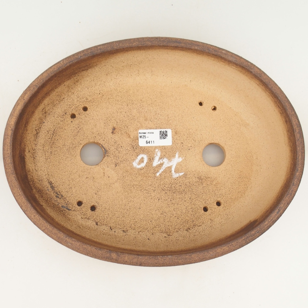 Bonsai miska 33 x 25 x 8,5 cm , barva hnědá