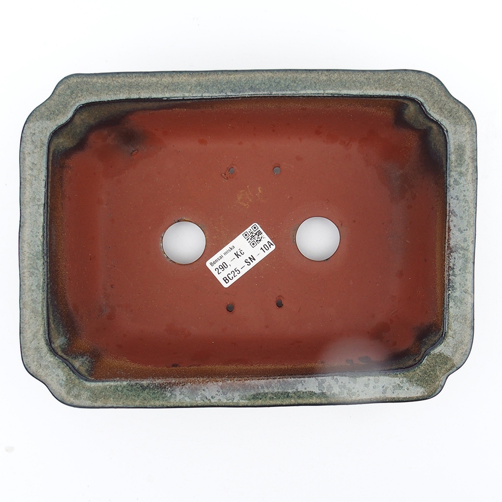 Miska 24 x 18 x 7,5 cm barva šedá
