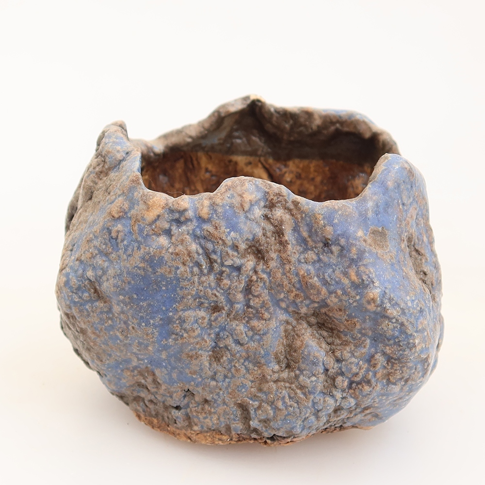 Keramická Skořápka  5 x 5 x 6 cm , barva modrá