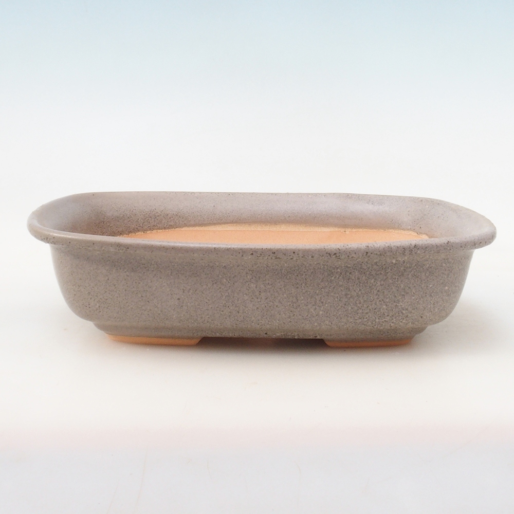 Bonsai miska H09 - 30 x 23 x 7,5 cm. - béžová