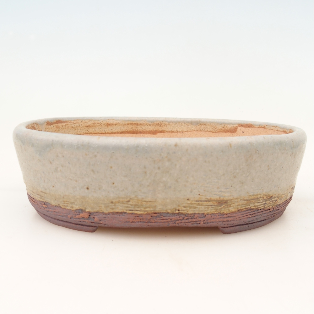 Bonsai miska 19,5 x 15,5 x 6 cm , barva modrá