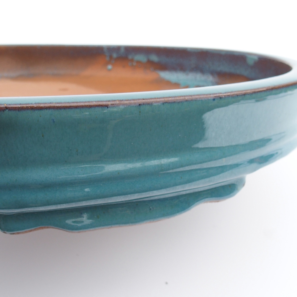 Miska 51 x 37 x 6,5 cm barva modrá
