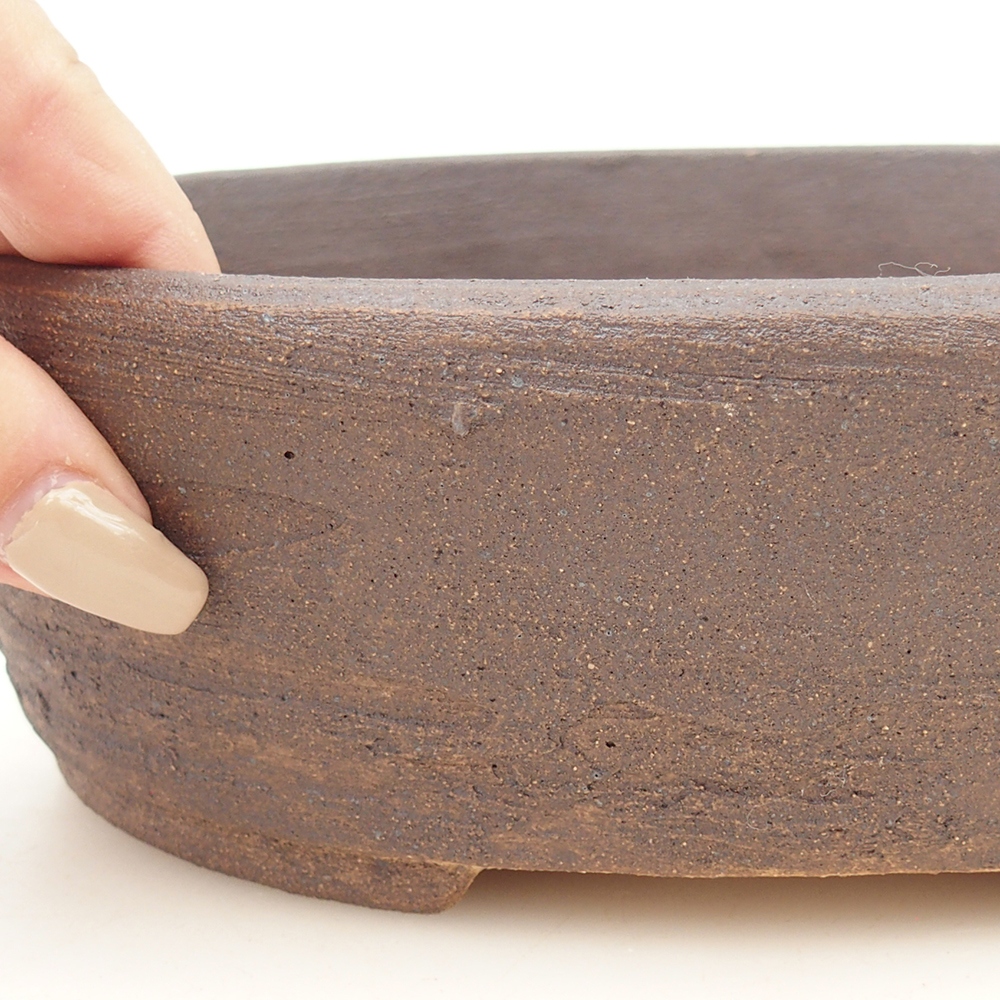 Bonsai miska 20 x 16 x 6 cm , barva hnědá