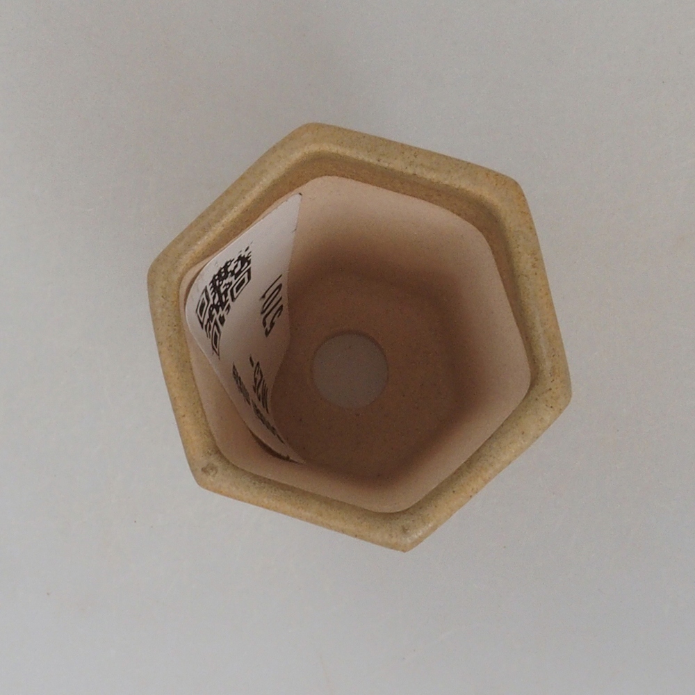 Mini bonsai miska 4 x 3,5 x 5,5 cm, barva hnědá