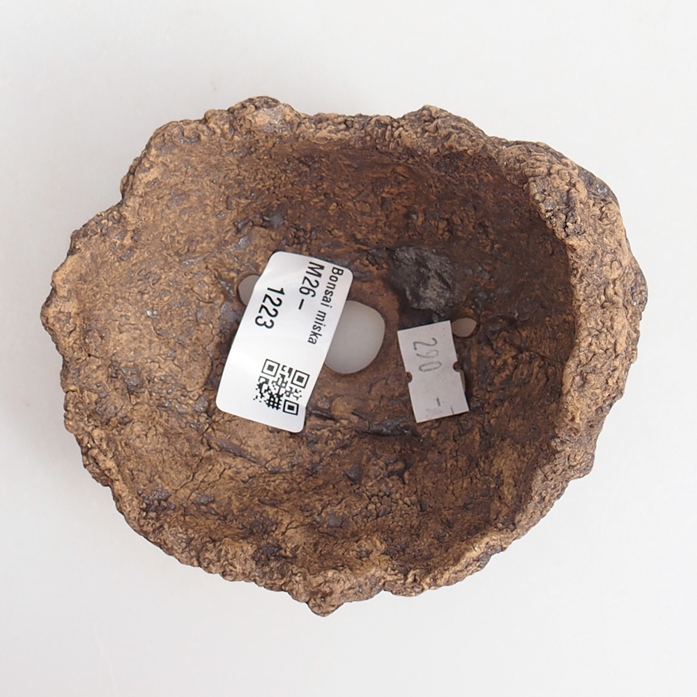 Keramická Skořápka 10 x 8 x 9 cm , barva hnědá