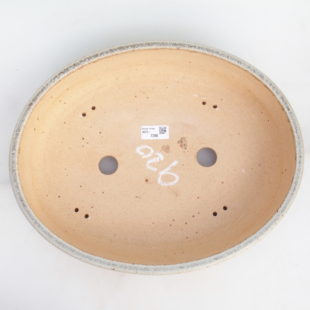Bonsai miska 39 x 31 x 8 cm , barva béžová