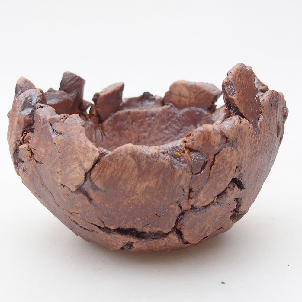 Keramická Skořápka 9 x 9 x 5,5 cm , barva hnědá