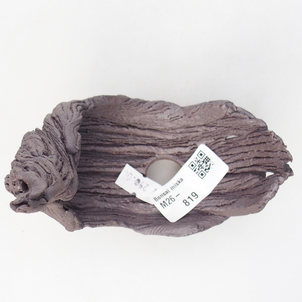 Keramická Skořápka 11 x 6,5 x 14,5 cm , barva kovová