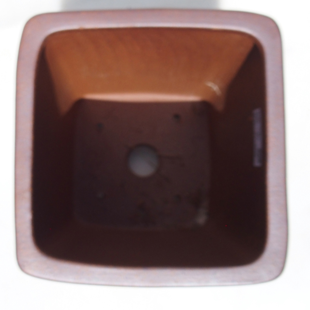 Miska 17 x 17 x 25,5 cm barva hnědá  - POUZE OSOBNÍ ODBĚR nebo paletová přeprava