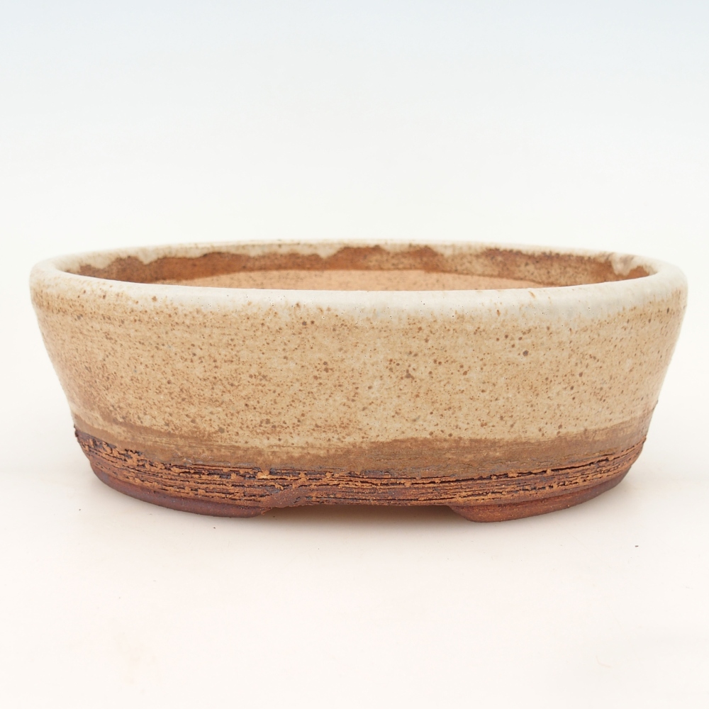 Bonsai miska 20 x 16,5 x 6,5 cm , barva béžová