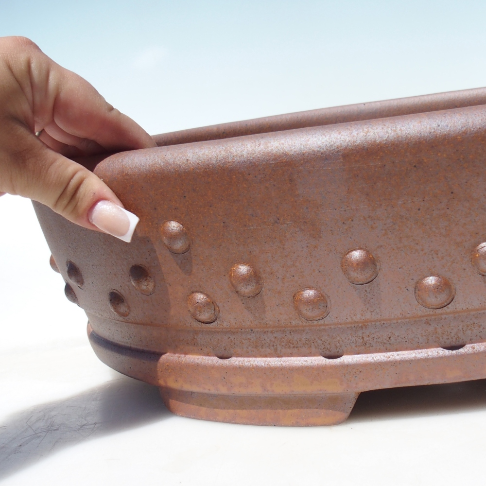 Miska 43,5 x 34 x 12 cm barva hnědá - POUZE OSOBNÍ ODBĚR nebo paletová přeprava