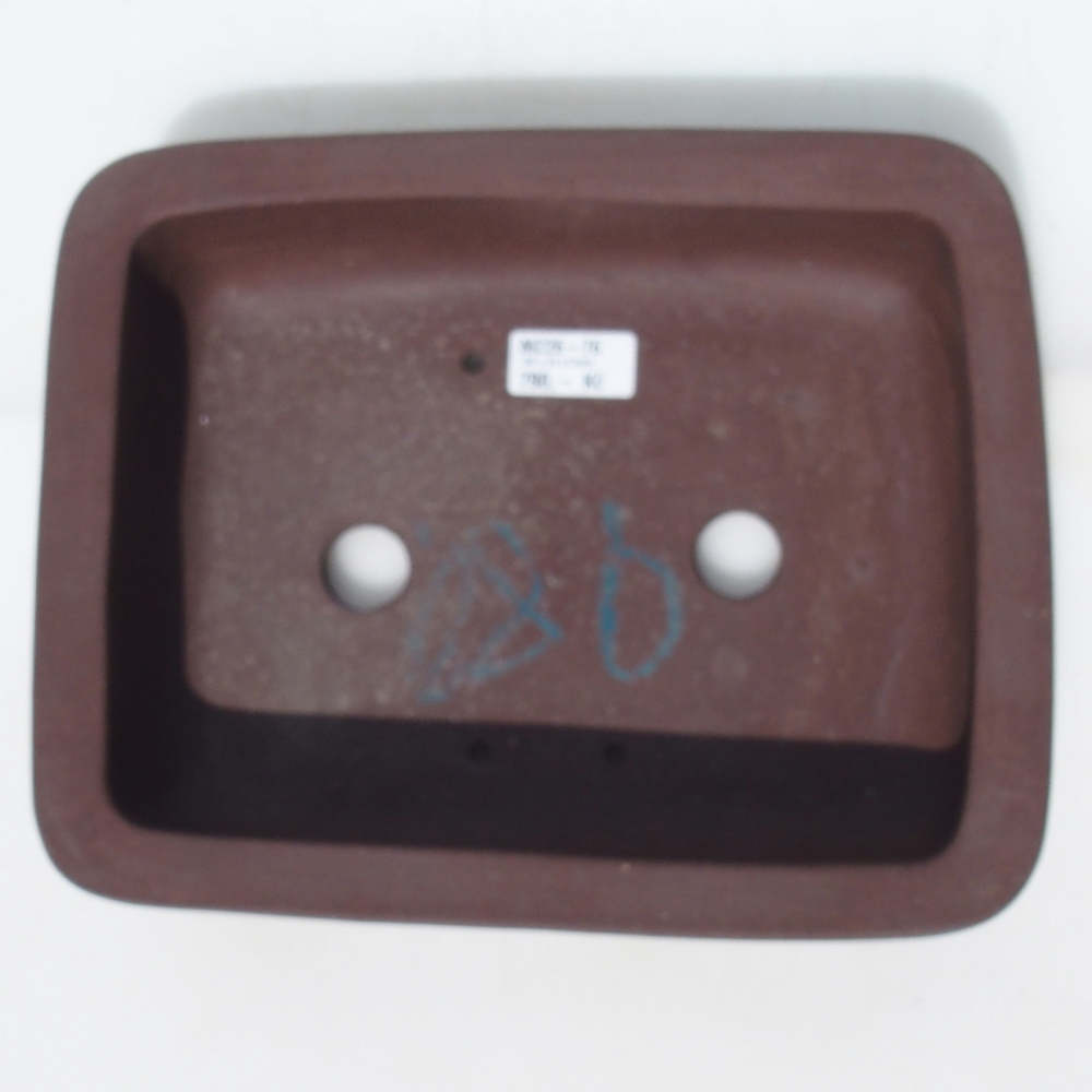 Bonsai miska 30 x 24 x 7,5 cm berva hnědá