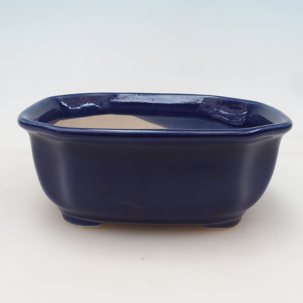 Bonsai miska + podmiska H31 - modrá
