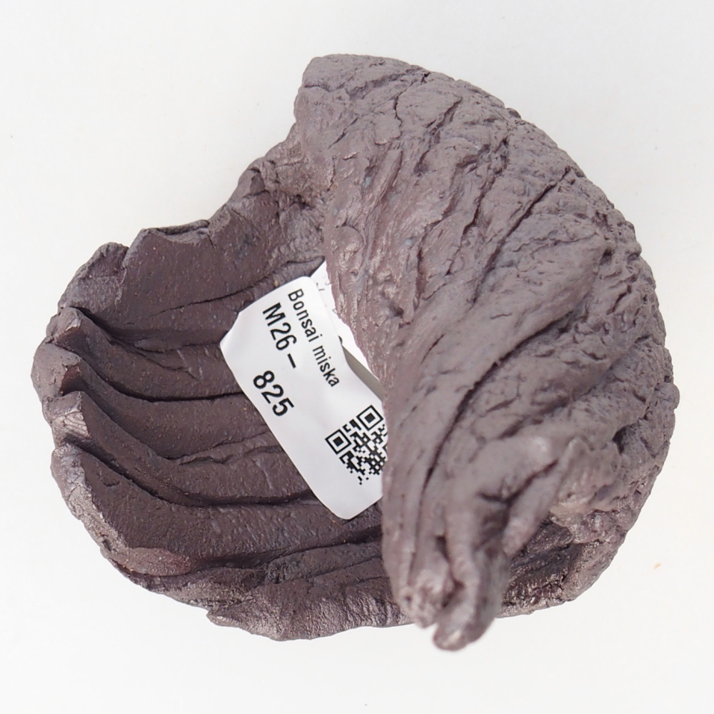 Keramická Skořápka 9 x 8,5 x 13,5 cm , barva kovová