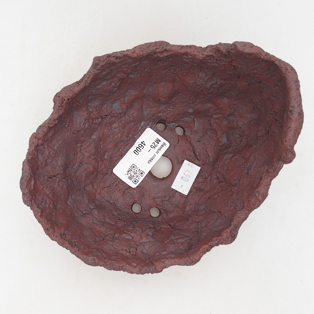 Keramická Skořápka  14 x 13 x 11,5 cm , barva hnědá