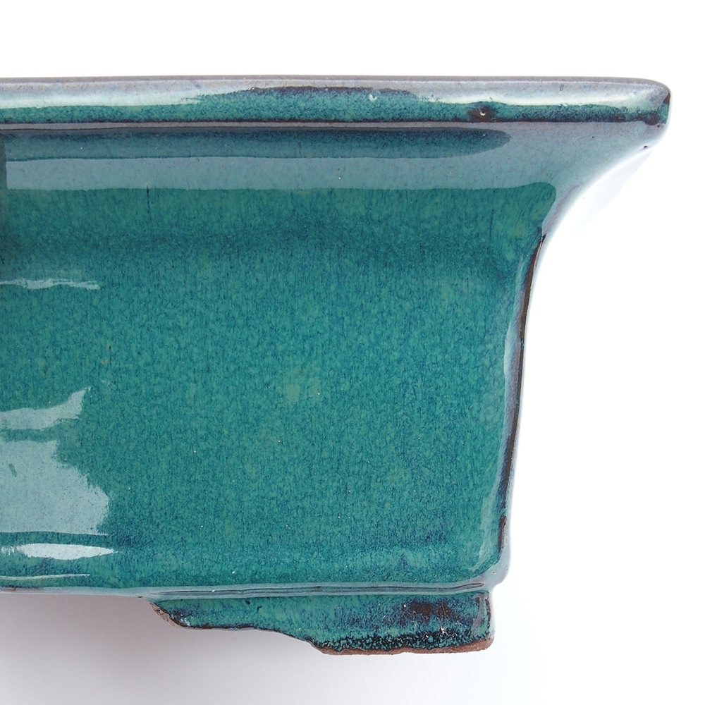 Miska 26 x 21,5 x 10 cm barva modrozelená