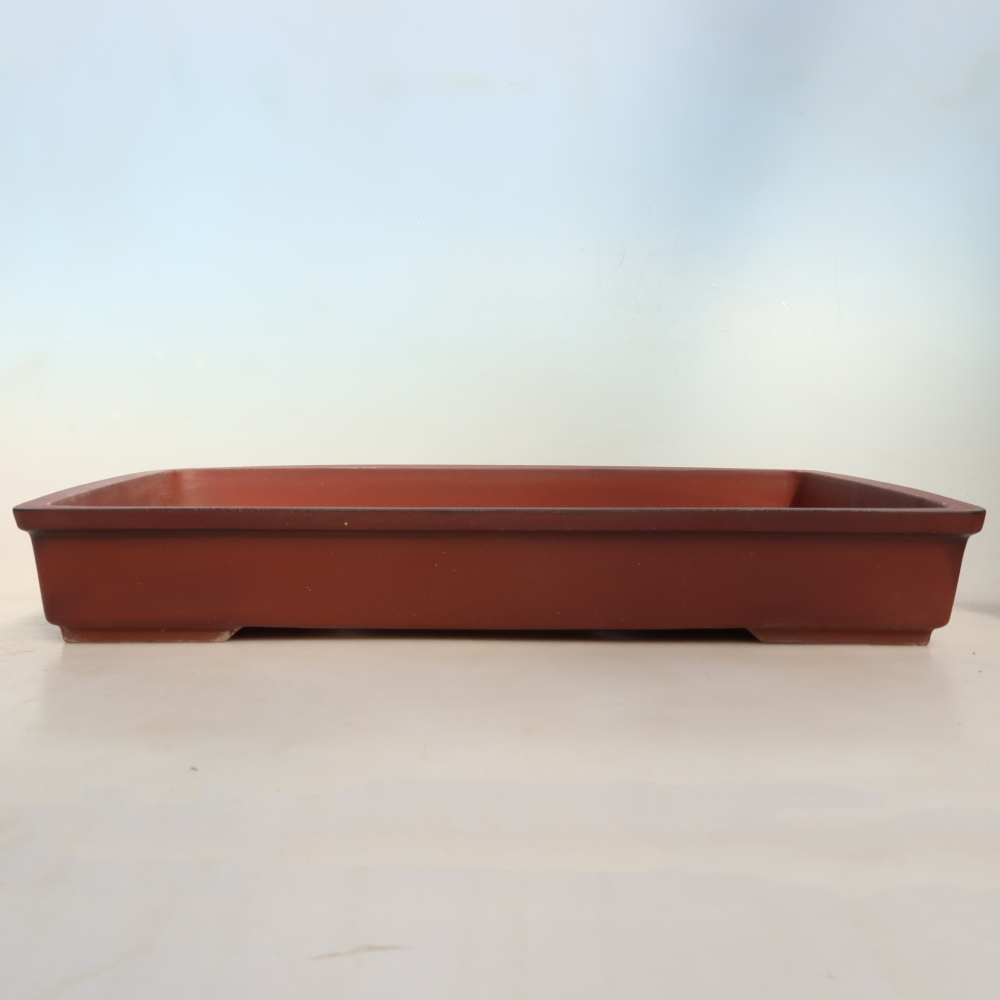 Keramická Miska  45 x 29 x 6,5 cm , barva cihlová