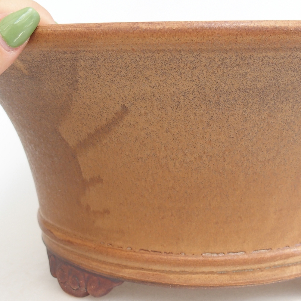 Keramická bonsai miska 32 x 32 x 14 cm, barva růžová
