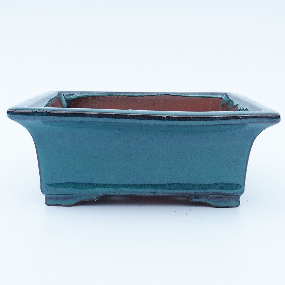 Miska 20 x 16,5 x 8 cm barva modrozelená