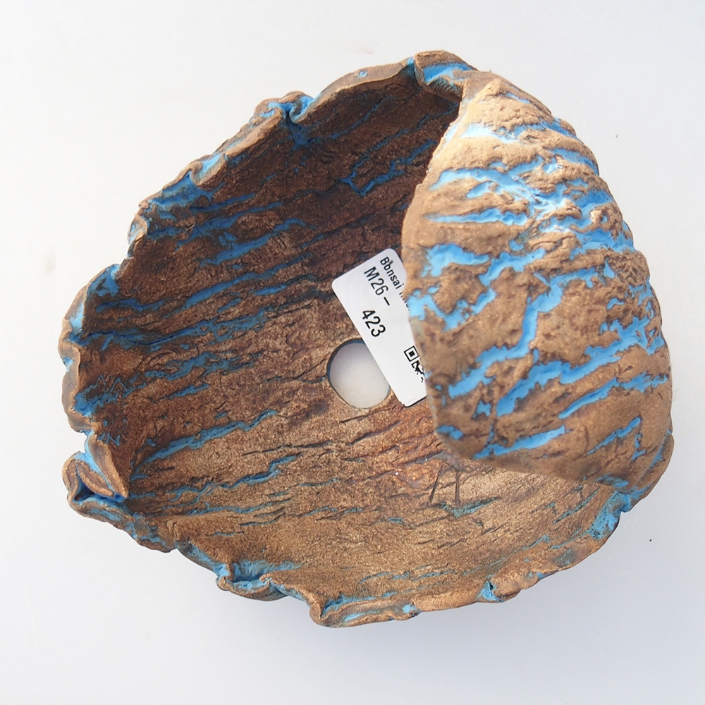 Keramická Skořápka 14 x 13 x 14 cm , barva žlutá