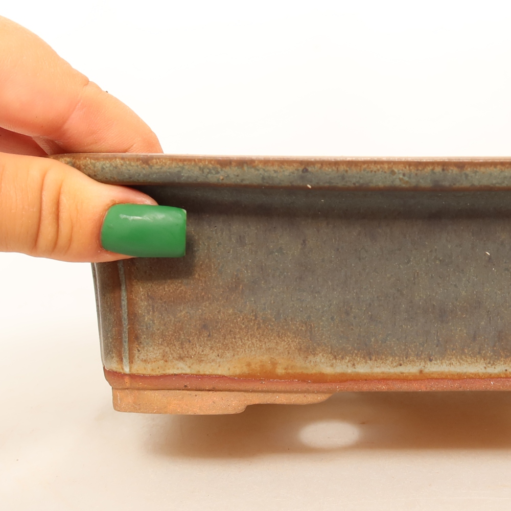 Keramická Miska  20 x 15,5 x 6 cm , barva hnědá